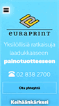 Mobile Screenshot of euraprint.fi